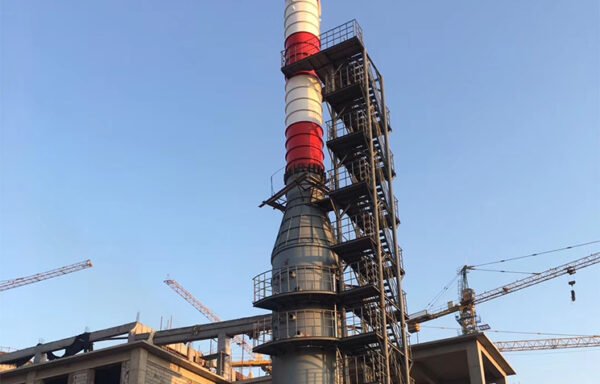 Integrated desulfurization tower equipment